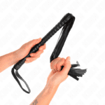 KINK - WHIP WITH BLACK TEXTURED HANDLE 48.5 CM - Bild 5