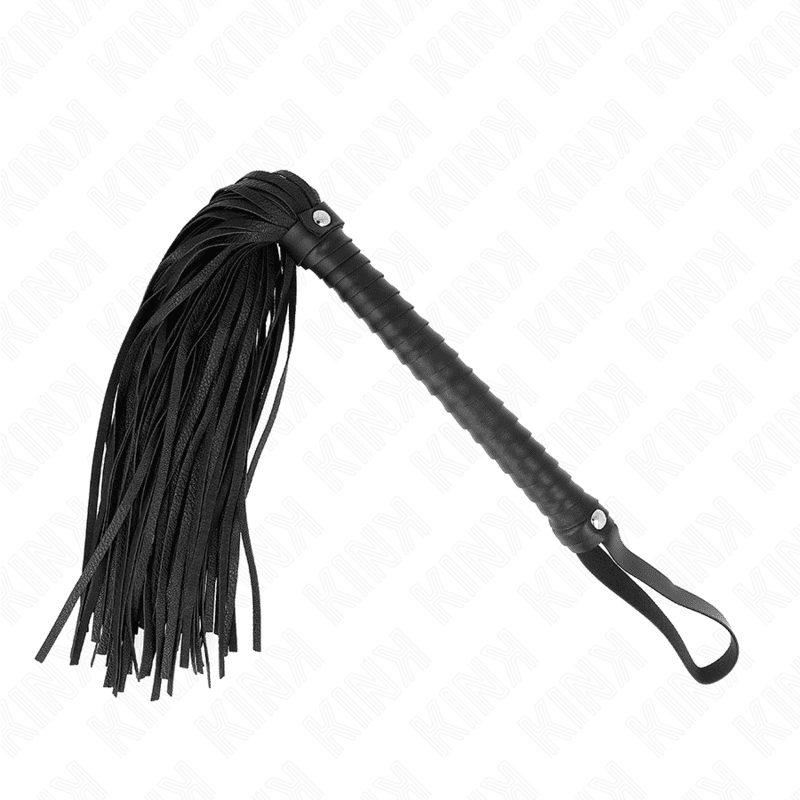 KINK - WHIP WITH BLACK TEXTURED HANDLE 48.5 CM KINK - WHIP WITH BLACK TEXTURED HANDLE 48.5 CM