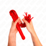 KINK - WHIP WITH RED TEXTURED HANDLE 48.5 CM - Bild 4