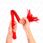 KINK - WHIP WITH RED TEXTURED HANDLE 48.5 CM - Bild 5