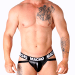 MACHO - MX25NC JOCK BLACK LEATHER M - Bild 5