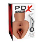 PDX PLUS - PICK YOUR PLEASURE XL REALISTIC STROKER BROWN - Bild 4