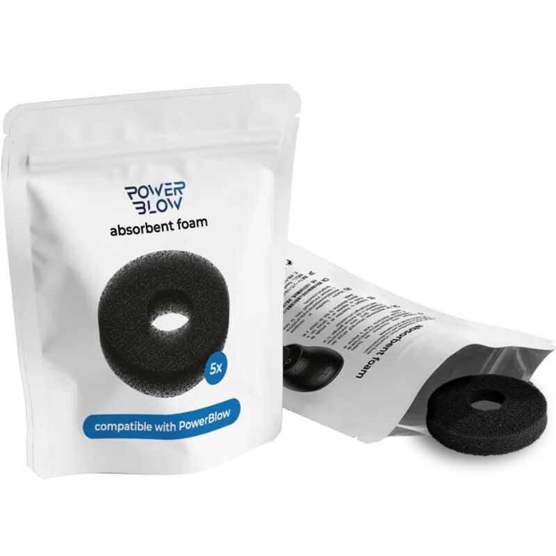 KIIROO - POWER BLOW ABSORBENT FOAM 5 PACK KIIROO - POWER BLOW ABSORBENT FOAM 5 PACK