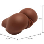 ACT - BIG ASS REALISTIC MASTURBATOR WITH BROWN VIBRATOR - Bild 3