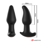 ANBIGUO - WATCHME REMOTE CONTROL ANAL PLUG VIBRATOR WITH ROTATION OF AMADEUS PEARLS - Bild 4