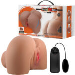 CRAZY BULL - MILA VIBRATOR BUTT WITH REALISTIC VAGINA AND ANUS CONTROL REMOTO