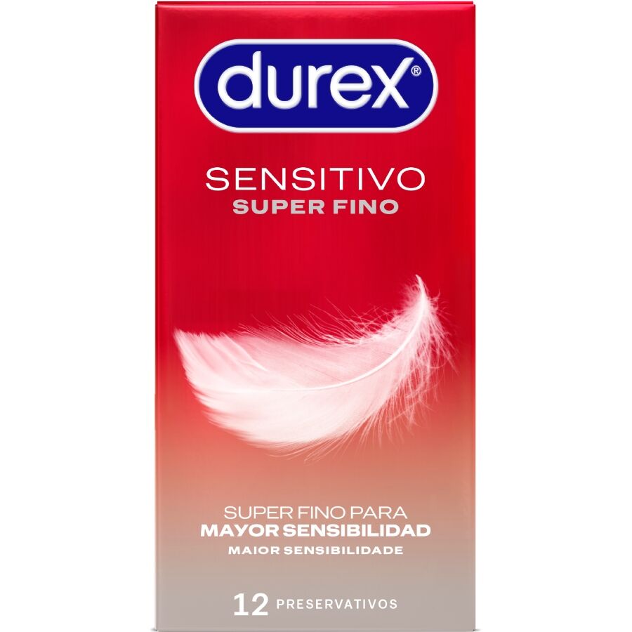 DUREX - SUPER THIN SENSITIVE 12 UNITS DUREX - SUPER THIN SENSITIVE 12 UNITS