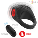 INTENSE - CLOVER VIBRATOR PENIS RING 10 VIBRATIONS BLACK - Bild 3