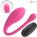 INTENSE - JANICE U VIBRATOR DOUBLE STIMULATION 10 VIBRATIONS PINK REMOTE CONTROL - Bild 2