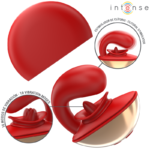 INTENSE - MARIAH VIBRATOR & STIMULATOR IN U SHAPE 10 VIBRATIONS RED - Bild 2