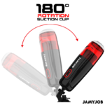 JAMYJOB - STORM AUTOMATIC VAGINA MASTURBATOR 10 ROTATION AND THRUST MODES - Bild 5