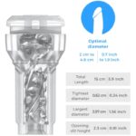 KIIROO - FEEL POCKET STROKER CRYSTAL BY KIIROO TRANSPARENT - Bild 5