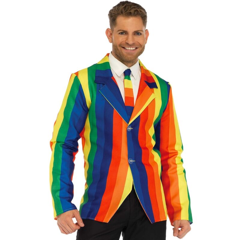 LEG AVENUE - BLAZER + TIE RAINBOW S LEG AVENUE - BLAZER + TIE RAINBOW S