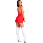 LIVCO CORSETTI FASHION - SANTAS CANDY LC 90722 CHRISTMAS CHEMISE + THONG L/XL - Bild 2