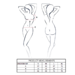 PASSION - ANUVERA BRA + THONG SET FIRE BRICK S/M - Bild 4