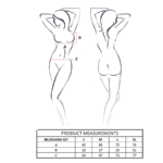 PASSION - BELISSANA BRA + THONG SET BLACK S/M - Bild 4