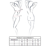 PASSION - RESILQUE BRA + THONG SET TOMATO RED S/M - Bild 4