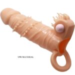 PRETTY LOVE - CONNOR PENIS SLEEVE + CLITORIS STIMULATOR FLESH - Bild 3