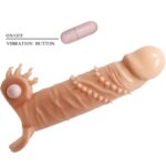 PRETTY LOVE - CONNOR PENIS SLEEVE + CLITORIS STIMULATOR FLESH - Bild 5