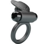 PRETTY LOVE - DEBONAIRE VIBRATING RING RABBIT 10 VIBRATIONS BLACK - Bild 3