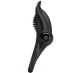 PRETTY LOVE - DOUBLE VIBRATING RING + CLITORIS STIMULATOR 10 VIBRATIONS BLACK - Bild 2