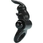 PRETTY LOVE - EXCITING RING RABBIT VIBRATOR RING 10 VIBRATIONS BLACK - Bild 2