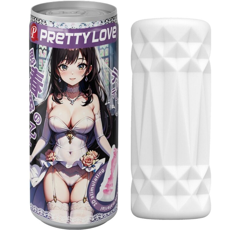 PRETTY LOVE - MALE MASTURBATOR CAN MODEL 2 PRETTY LOVE - MALE MASTURBATOR CAN MODEL 2