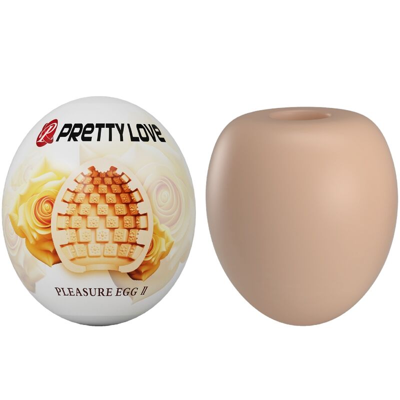 PRETTY LOVE - MALE MASTURBATOR EGG FLESH PRETTY LOVE - MALE MASTURBATOR EGG FLESH