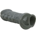 PRETTY LOVE - REALISTIC PENIS ENLARGER AND DELAY SLEEVE GREY - Bild 5