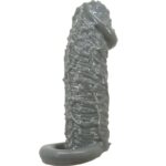 PRETTY LOVE - REALISTIC PENIS ENLARGER AND DELAY SLEEVE MODEL 2 GREY - Bild 4
