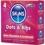 SKINS - DOTS & RIBS PREMIUM CONDOMS PACK 4 - Bild 2