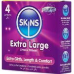 SKINS - EXTRA LARGE PREMIUM CONDOMS PACK 4 - Bild 2