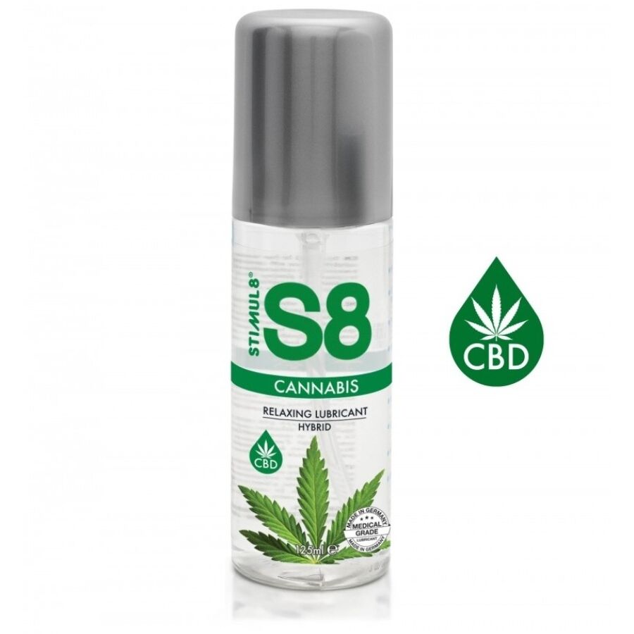 STIMUL8 - S8 CANNABIS HYBRID LUBRICANT 125 ML STIMUL8 - S8 CANNABIS HYBRID LUBRICANT 125 ML