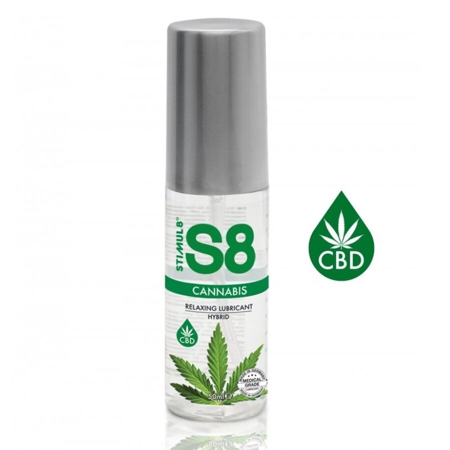 STIMUL8 - S8 CANNABIS HYBRID LUBRICANT 50 ML STIMUL8 - S8 CANNABIS HYBRID LUBRICANT 50 ML