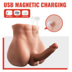 XISE - BERTLETT DILDO ASS REALISTIC DILDO AND ANUS MASTURBATOR FRONT POSITION WITH THRUSTING 18 CM - Bild 2