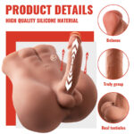 XISE - BERTLETT DILDO ASS REALISTIC DILDO AND ANUS MASTURBATOR FRONT POSITION WITH THRUSTING 18 CM - Bild 3