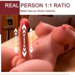 XISE - MIAH LADY BOY FEMALE TORSO WITH DILDO WITH VIBRATION AND THRUSTING 55 CM - Bild 5