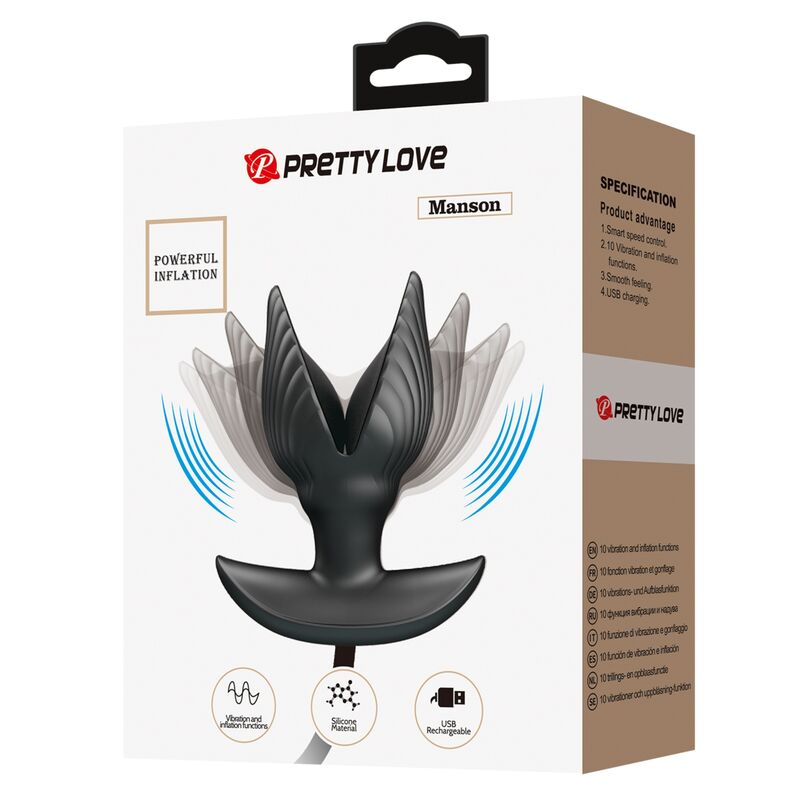 img_158336_a8c506d54cdbc1498d64cb7867317349_1 PRETTY LOVE - INFLATABLE & RECHARGEABLE ANAL PLUG - Bild 1