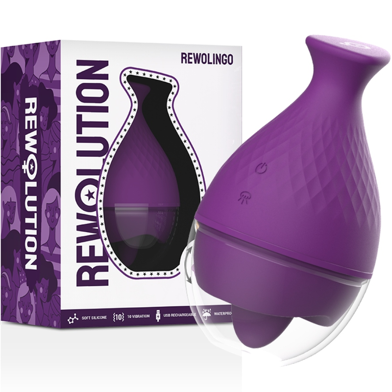 img_105296_03ebd5faf8492a5b167d13f7fbd59a8c_1 REWOLUTION - REWOLINGO VIBRATOR WITH TONGUE - Bild 1