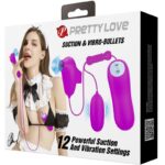 PRETTY LOVE - VIBRATING BULLET AND SUCTION CUP - Bild 6