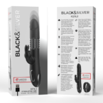 BLACK&SILVER - KENJI STIMULATING VIBE COMPATIBLE WITH WATCHME WIRELESS TECHNOLOGY - Bild 7