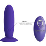 PRETTY LOVE - YOUTH PLUG ANAL VIBRATOR REMOTE CONTROL VIOLET - Bild 6