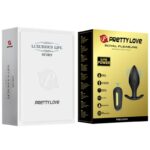 PRETTY LOVE - REGINA ANAL PLUG RECHARGEABLE VIBRATOR BLACK - Bild 11