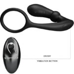 PRETTY LOVE - WARREN BLACK ANAL RING & VIBRATOR - Bild 6