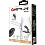 PRETTY LOVE - WARREN BLACK ANAL RING & VIBRATOR - Bild 7