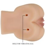 CRAZY BULL - REALISTIC VAGINA AND ANUS KYLIE VIBRATOR - Bild 7