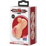 CRAZY BULL - REALISTIC VAGINA AND ANUS HANNAH VIBRATOR - Bild 8