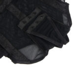 SUBBLIME - TEDDY WITH GARTER STRAP DETAIL CHEST BLACK S/M - Bild 10