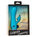 CALEXOTICS - SUNSET BEACH SEDUCER VIBRATOR & STIMULATOR 10 FUNCTIONS BLUE - Bild 10