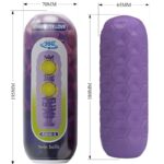 PRETTY LOVE - TWIN BALLS MALE MASTURBATOR PURPLE - Bild 7